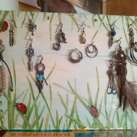 Ohrringhalter selber machen