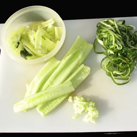 Salatgurke vielseitig verwenden