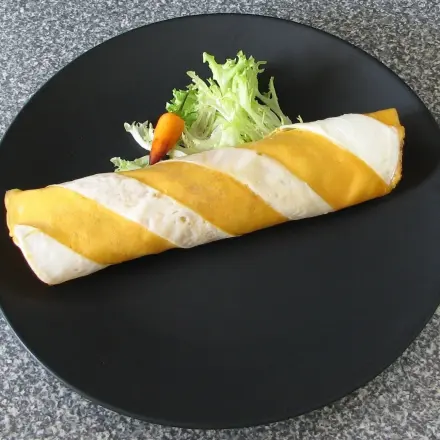 Frühstücksei mal anders: Gefüllte Zebra-Omelettes