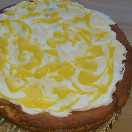 Quark-Eierlikör-Kuchen ohne Boden
