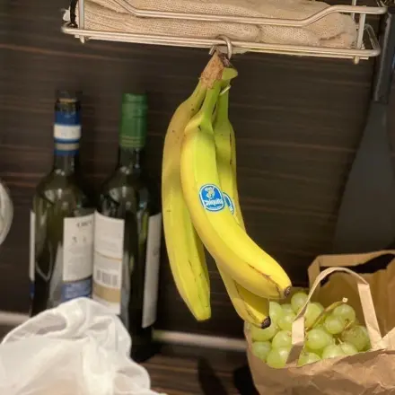 Bananen vor Druckstellen bewahren