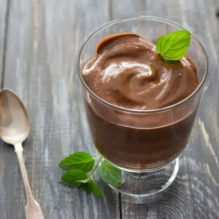 Schoko-Minz-Pudding mit Pep