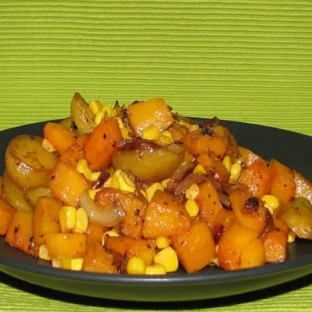 Mexikanisches Kürbis-Pfannengemüse