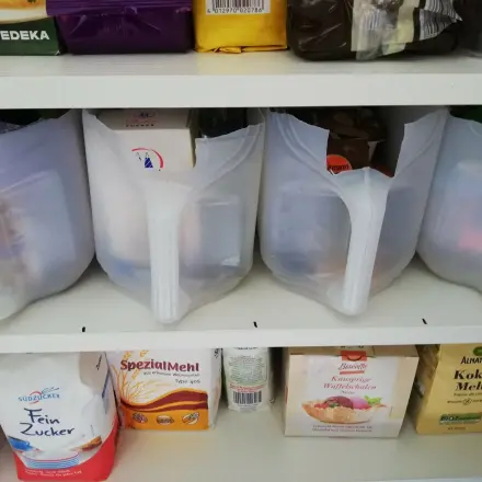 Upcycling: Vorratsbehälter aus Kanistern