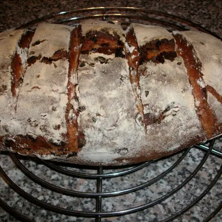 Schnelles Zwiebel-Bauernbrot