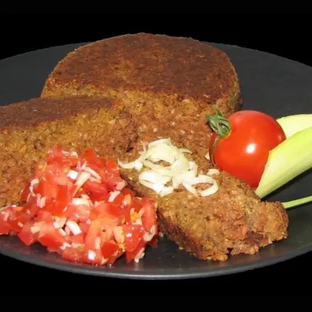 Veganer Buchweizen-Hackbraten