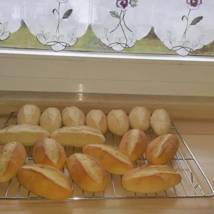 Weizen-Baguettebrötchen