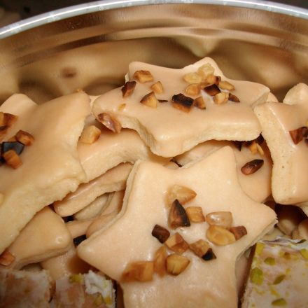 Rum-Sterne-Plätzchen