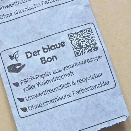 Weiße und blaue Kassenzettel – was ist der Unterschied?