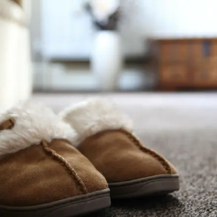 Innenfutter in Hausschuhen ersetzen
