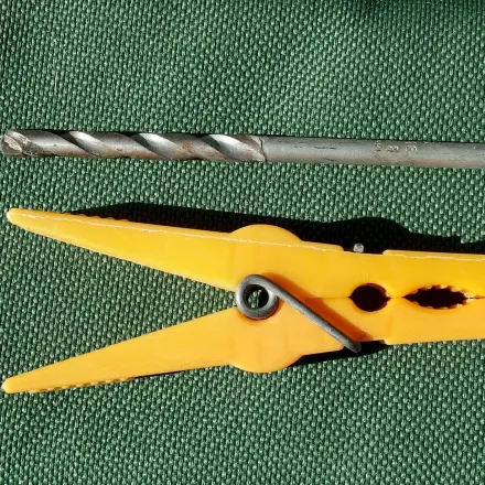 Wäsche trocknen bei Wind