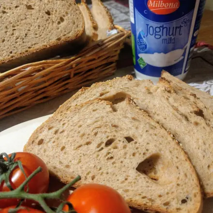 Joghurt-Krüstchen mit Sesam