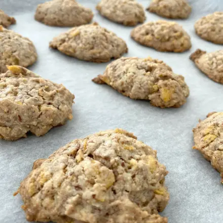 Schnelle Cornflakes-Kekse mit Kokosgeschmack