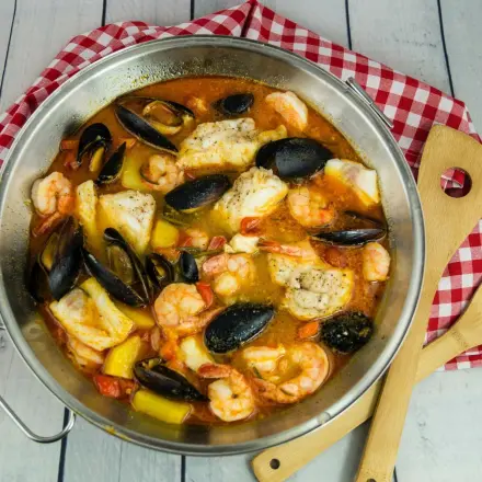 Cataplana - portugiesischer Fischeintopf