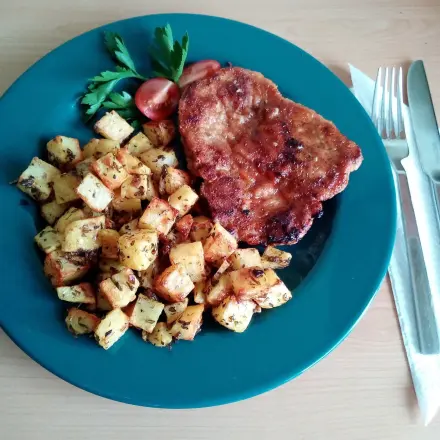 Ofenkartoffeln mit Kräutermarinade