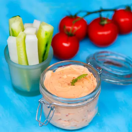 Schneller Tomatendip