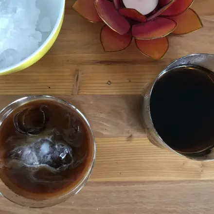Eiskalter vietnamesischer Kaffee Cà phê