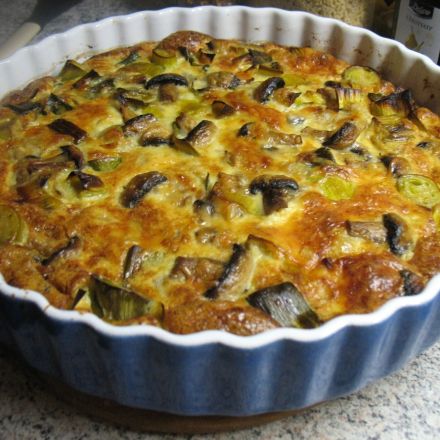 Champignon-Lauch-Tarte