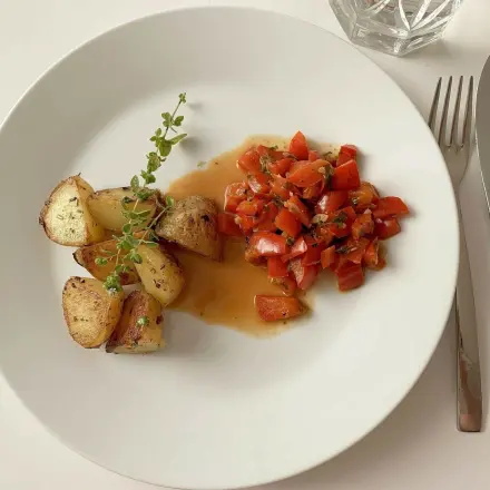 Paprikagemüse mit Kartoffeln