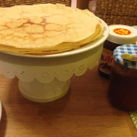 Pfannkuchen werden lockerer II