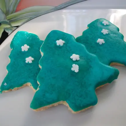 Zuckerplätzchen in Knallfarben