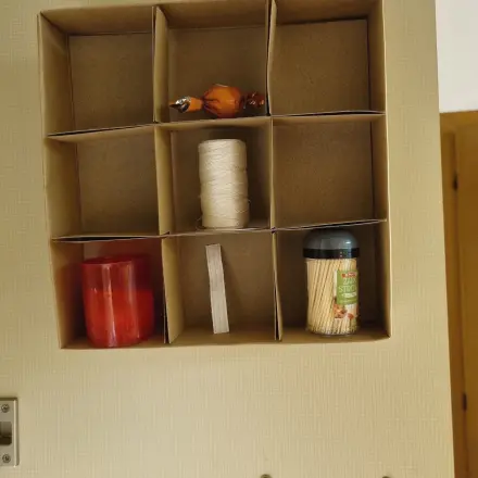 Schranktür als Stauraum nutzen