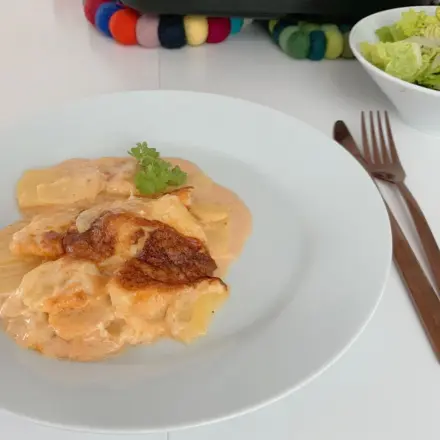 Kartoffelgratin - vegetarisch