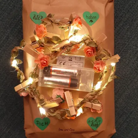 Geschenk mal anders verpacken