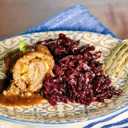 Zarte Rouladen mit Öl