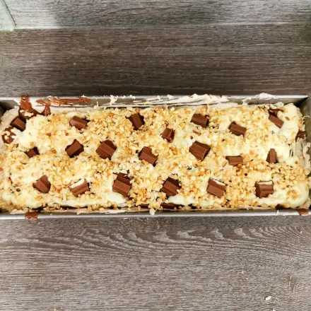 Kinderriegel-Kuchen ohne Backen