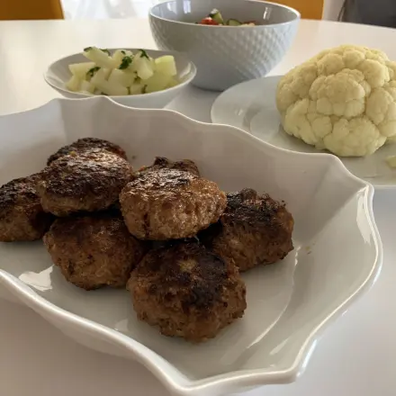 Saftige Frikadellen