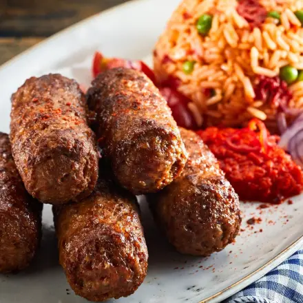 Cevapcici aus Rinderhack