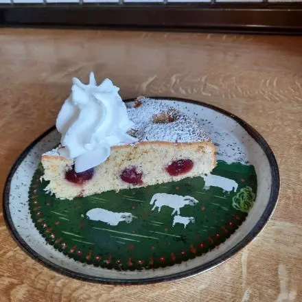 Kirschkuchen mit Dinkelmehl
