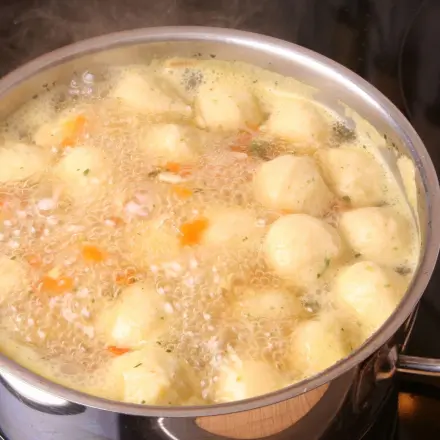 Semmelklößchensuppe