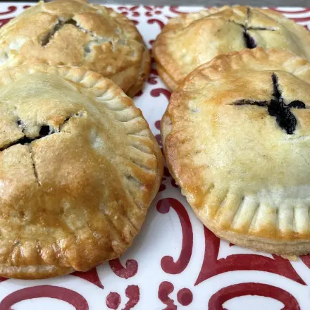 Blaubeer-Pie-Cookies
