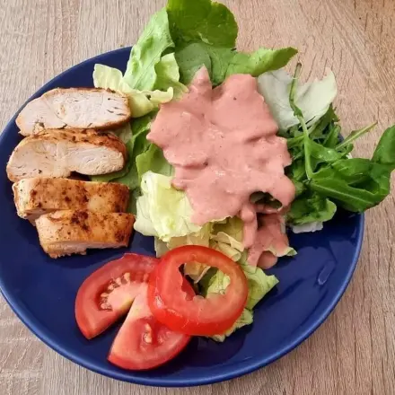 Himbeer-Salatsoße