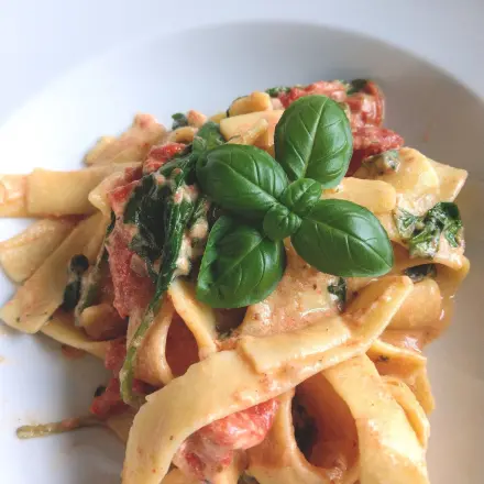 Nudelteigreste aus Nudelmaschinen verwerten