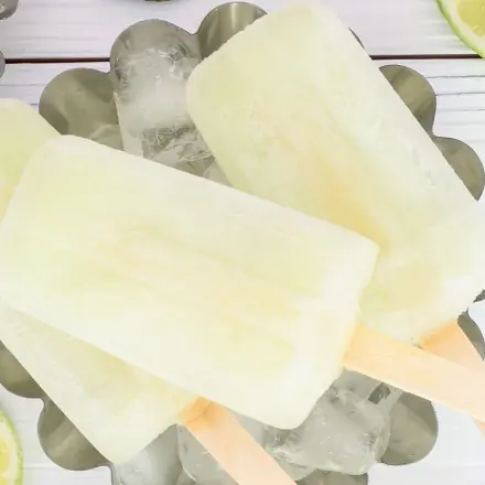 Aloe-Eis am Stiel gegen Sonnenbrand