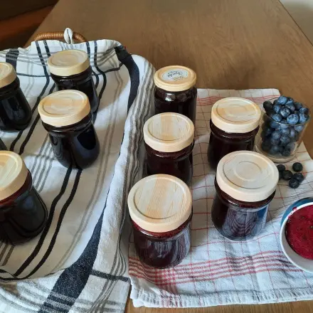 Heidelbeermarmelade selber machen