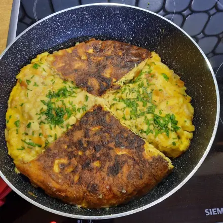 Eierplatz - ein schnelles Pfannengericht