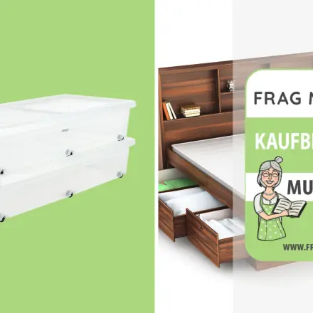 Unterbettbox Test & Vergleich: 6 günstige Empfehlungen