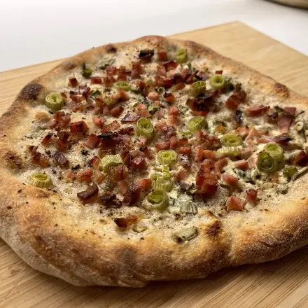 Flammkuchen selber machen ohne Hefe