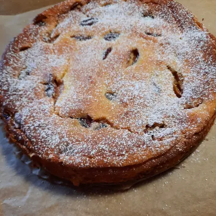 Zwetschgen-Grieß-Kuchen