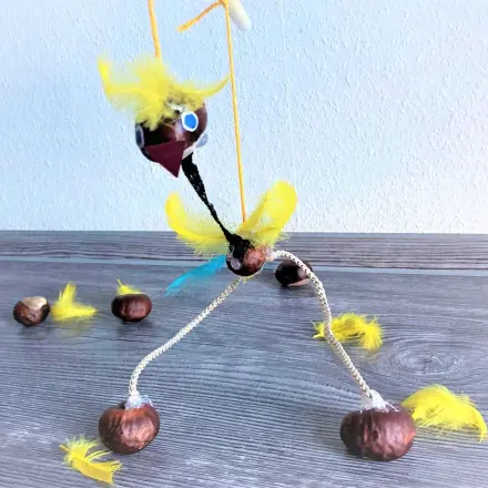 Bastle deine eigene Kastanienmarionette