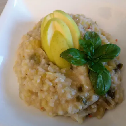 Apfelrisotto