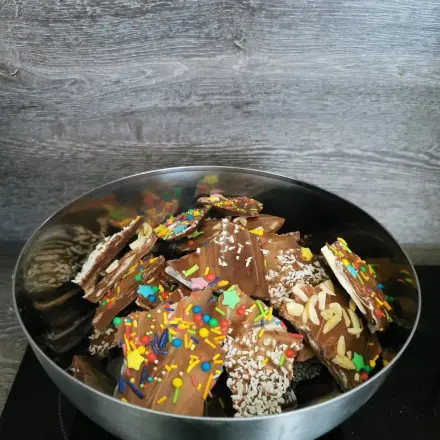 Bruchschokolade selber machen