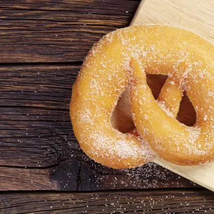 Martinsbrezel selber backen