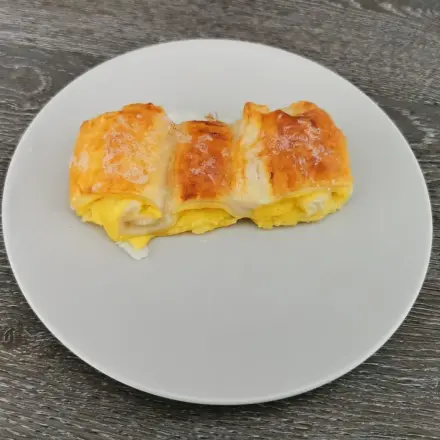 Puddingteilchen mit Blätterteig selber machen