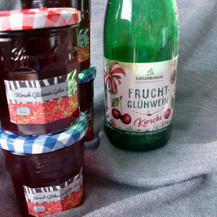 Kirsch-Glühwein-Gelee