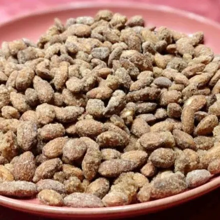 Gebrannte Mandeln mit Amaretto aus der Mikrowelle